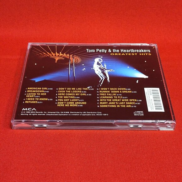 Tom Petty & the Heartbreakers Greatest Hits CD 1993 - Picture 4 of 8